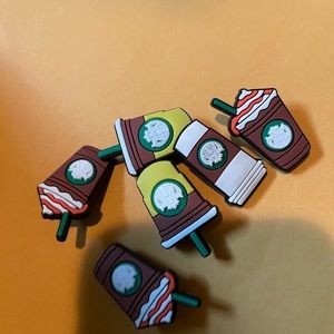 Starbucks croc charms